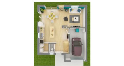Montanay Maison neuve - 2111419-4586modele7201910218bk8V.jpeg Maisons France Confort