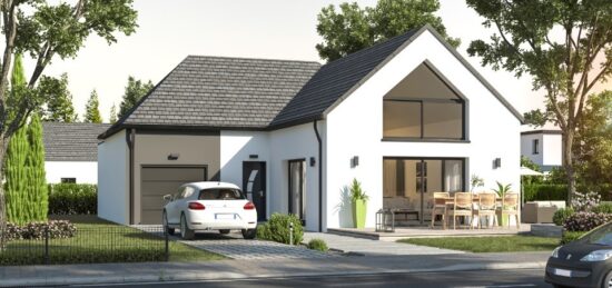 Maison neuve à Landerneau, Bretagne