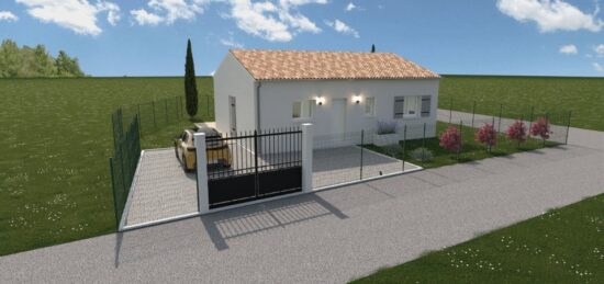 Maison neuve à Baigneaux, Nouvelle-Aquitaine