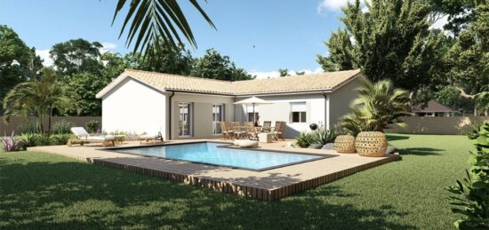 Maison neuve à Salles, Nouvelle-Aquitaine