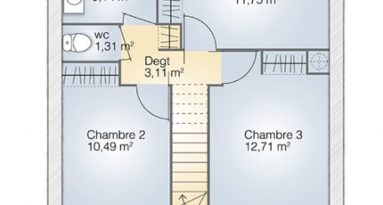 Saint-Thibéry Maison neuve - 2187162-269317_plan-maison-jade-g-83-elegance-etage.jpg Maisons France Confort