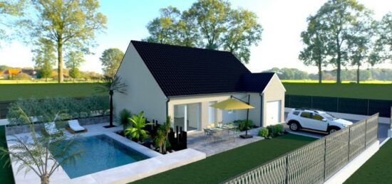 Maison neuve à Appeville-Annebault, Normandie