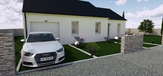 Maison neuve à La Croix-en-Touraine, Centre-Val de Loire