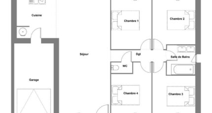 Rezé Maison neuve - 2190555-6245modele620250612uL09d.jpeg Maisons France Confort