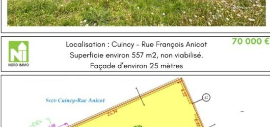 Terrain à bâtir à Cuincy, Hauts-de-France