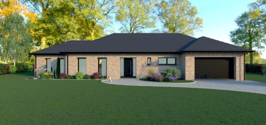 Maison neuve à Vieux-Mesnil, Hauts-de-France