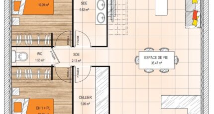 Champtocé-sur-Loire Maison neuve - 2098281-939modele820200625mqHxp.jpeg Maisons France Confort