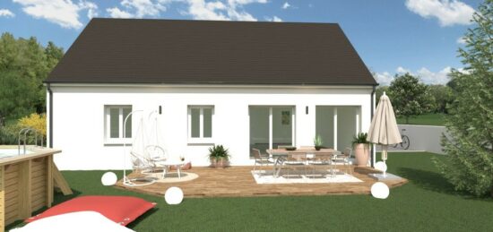 Maison neuve à Mettray, Centre-Val de Loire