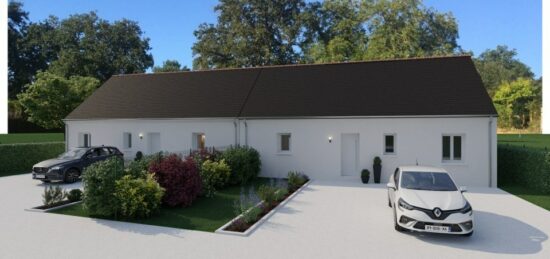 Maison neuve à Maillé, Centre-Val de Loire