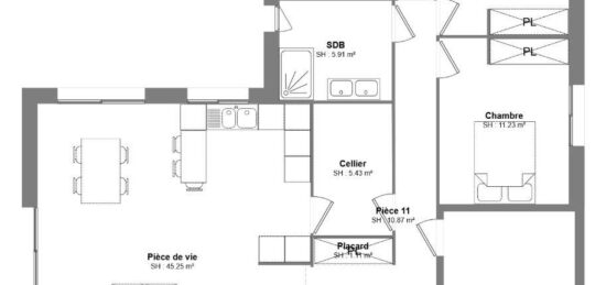 Maison neuve à Saint-Laurent-en-Gâtines, Centre-Val de Loire
