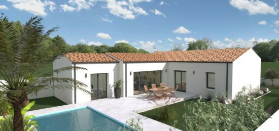 Maison neuve à Salles-sur-Mer, Nouvelle-Aquitaine