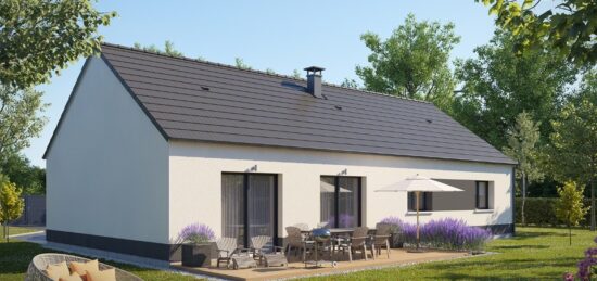 Maison neuve à Saint-Philbert-des-Champs, Normandie