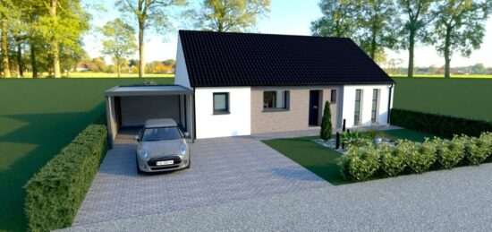 Maison neuve à , Pas-de-Calais