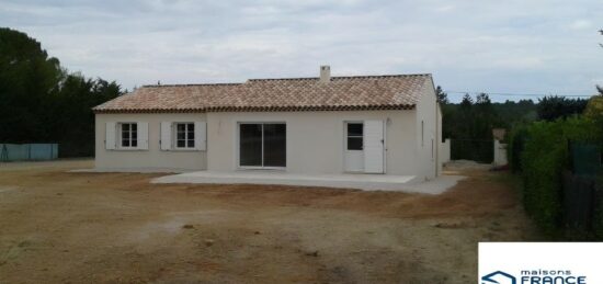 Maison neuve à Trèbes, Occitanie