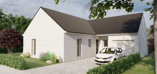 Maison neuve à Chacé, Pays de la Loire