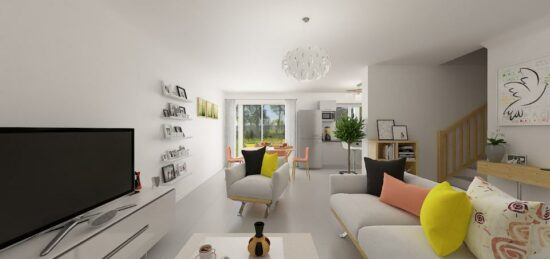 Maison neuve à Crozet, Auvergne-Rhône-Alpes