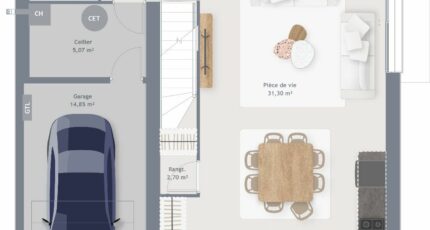 Saint-Mesmes Maison neuve - 2201900-4586modele620200407XiXtZ.jpeg Maisons France Confort