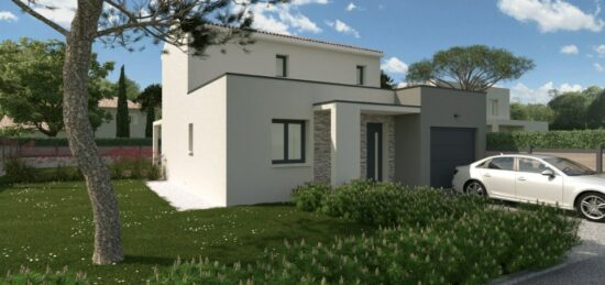 Maison neuve à Blauzac, Occitanie