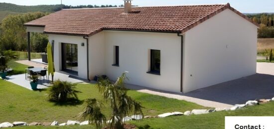 Maison neuve à Villesèquelande, Occitanie