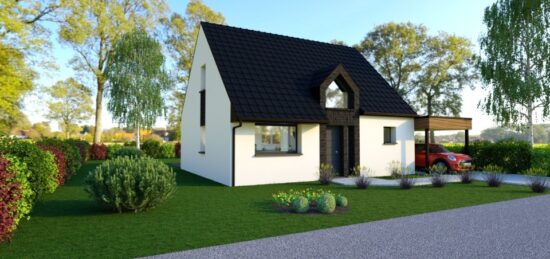 Maison neuve à Potelle, Hauts-de-France