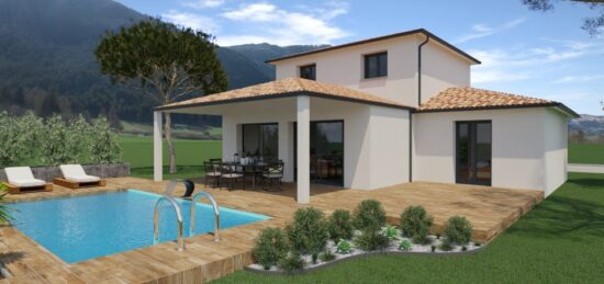 Maison neuve à Pointis-Inard, Occitanie