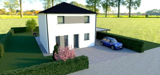 Maison neuve à , Pas-de-Calais