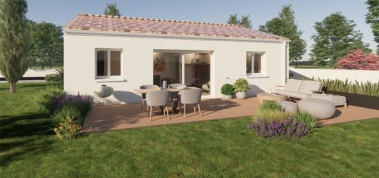 Maison neuve à , Charente