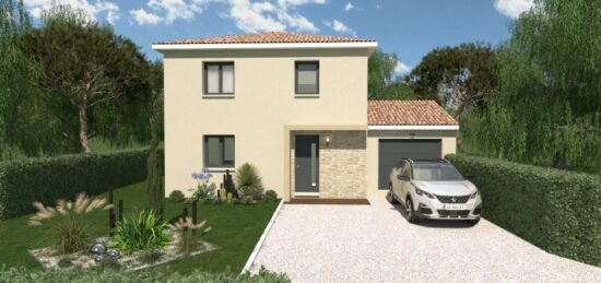 Maison neuve à Poulx, Occitanie