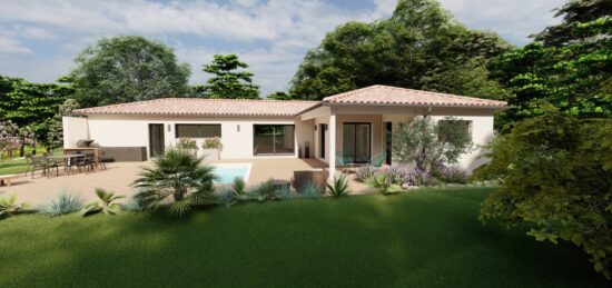 Maison neuve à Sainte-Colombe, Nouvelle-Aquitaine