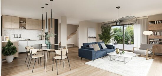 Maison neuve à Sains-en-Gohelle, Hauts-de-France