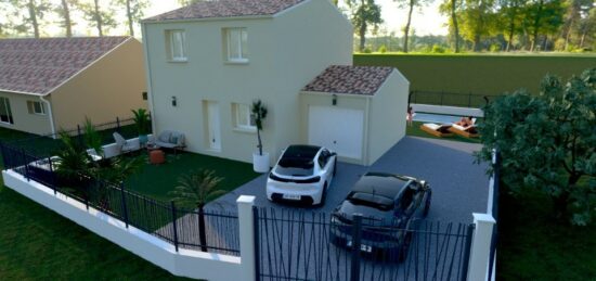 Maison neuve à Aspiran, Occitanie