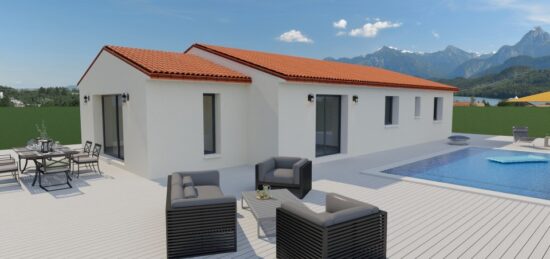 Maison neuve à Rigarda, Occitanie