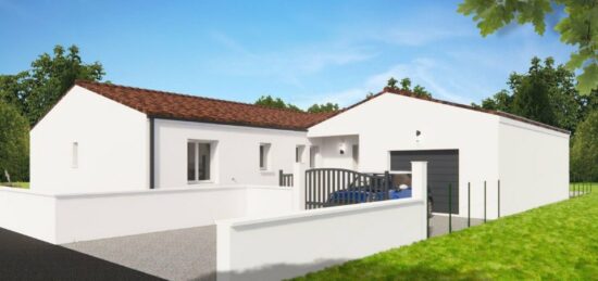 Maison neuve à Ruffec, Nouvelle-Aquitaine