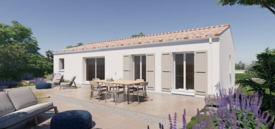 Maison neuve à , Charente