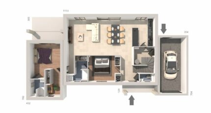 Saint-Bauzille-de-Montmel Maison neuve - 2212790-4586modele620231109RAVKQ.jpeg Maisons France Confort