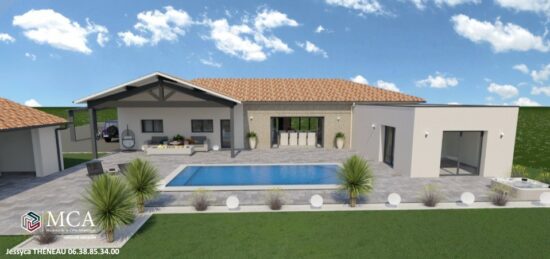 Maison neuve à Pontonx-sur-l'Adour, Nouvelle-Aquitaine