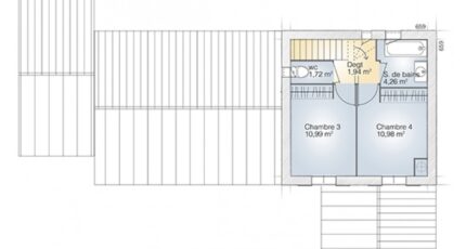 Bédarieux Maison neuve - 2215613-269475_plan-maison-tourmaline-110-tradition-etage.jpg Maisons France Confort