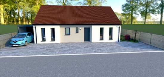 Maison neuve à Écaillon, Hauts-de-France