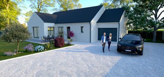 Maison neuve à Cravent, Île-de-France