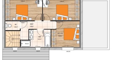 Saint-Melaine-sur-Aubance Maison neuve - 2217027-961modele920200706oa48N.jpeg Maisons France Confort