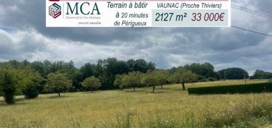 Terrain à bâtir à , Dordogne