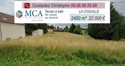 La Coquille Terrain à bâtir - 2216595-11203annonce420250707EX7J9.jpeg Maisons France Confort