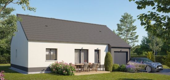 Maison neuve à Fresquiennes, Haute-Normandie
