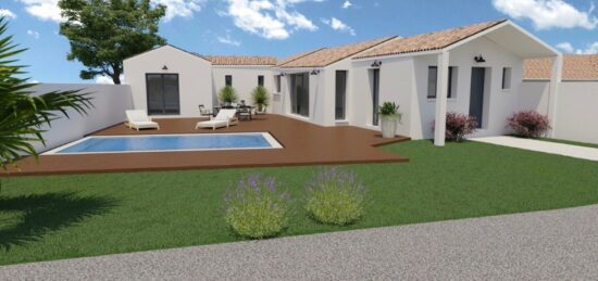 Maison neuve à Saint-Xandre, Nouvelle-Aquitaine