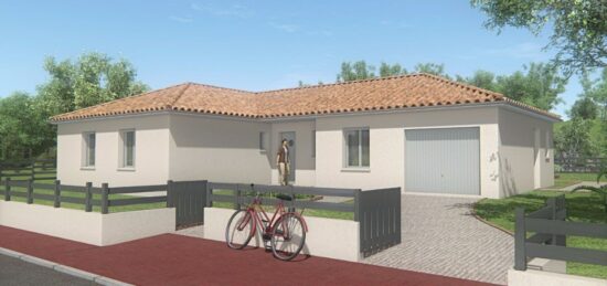 Maison neuve à Razès, Nouvelle-Aquitaine