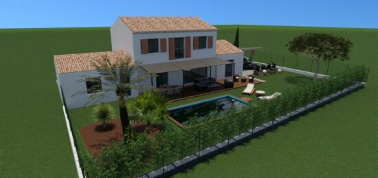 Maison neuve à Fontvieille, Provence-Alpes-Côte d'Azur
