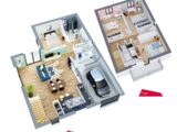 Maison à construire à Gensac-la-Pallue (16130) 2236505-11295modele920250516LuH4V.jpeg Maisons France Confort