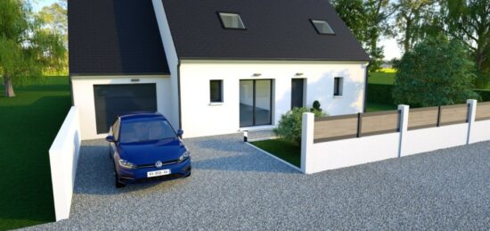 Maison neuve à Soulangis, Centre-Val de Loire