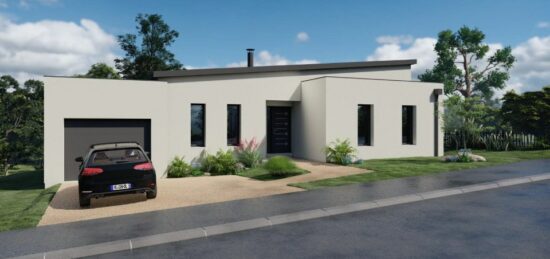 Maison neuve à Chanzeaux, Pays de la Loire