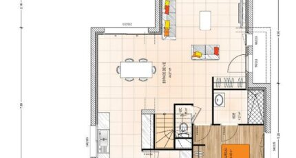 Saint-Augustin-des-Bois Maison neuve - 2242904-4985modele820200408Ro1PF.jpeg Maisons France Confort